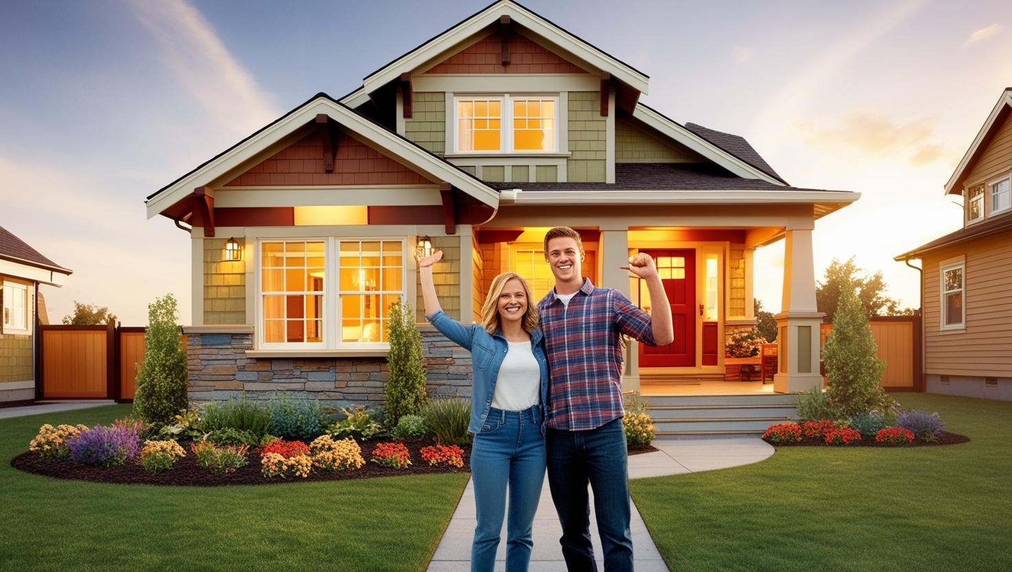 First time home buyers real estate new homes